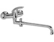 Novaservis Paneláková baterie bez příslušenství 150 mm Metalia 55 chrom 55036/1,0