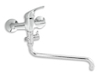 Novaservis Paneláková baterie bez příslušenství 150mm Titania IRIS chro 92271/1,0