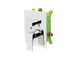 Novaservis Podomítková baterie s boxem 2 vývody, SHARP BOX37051R,0