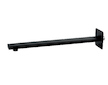 Novaservis Rameno pevné sprchy hranaté ze stěny 400 mm, černá RAM405,5