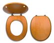 Novaservis Sedátko dýhované orech  MDF WC/ORECH