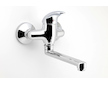 Novaservis Umyvadlová dřezová baterie 100 mm Metalia 55 chrom 55077,0
