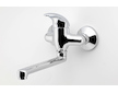Novaservis Umyvadlová dřezová baterie 100 mm Metalia 55 chrom 55077,0