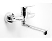 Novaservis Umyvadlová dřezová baterie 150 mm Metalia 54 ECO, chrom 54076,0E