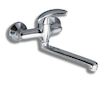 Novaservis Umyvadlová dřezová baterie 150 mm Metalia 55 chrom 55076,0