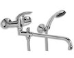 Novaservis Vanová paneláková baterie 150 mm Metalia 55 chrom 55036,0