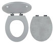 Novaservis WC sedátko, MDF s potiskem, panty kov-chrom WC/SOFTSTONE1