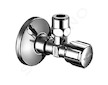 Schell Comfort Eco - Rohový regulační ventil, chrom 049520699