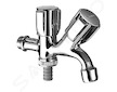 Schell Comfort - Kombinovaný výtokový ventil, chrom 035620699