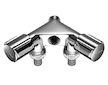 Schell Comfort - Vedlejší připojovací dvojventil, chrom 033680699
