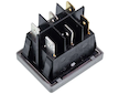 Tesy spínač, pro řadu AntiCalc, 102205, Rocker switch double 16A/250V cap B4BAP5