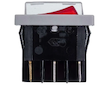 Tesy spínač, pro řadu AntiCalc, 102205, Rocker switch double 16A/250V cap B4BAP5