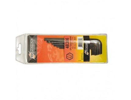 BONDHUS Sada L-klíčů/metric-otvor HTR6M 48386