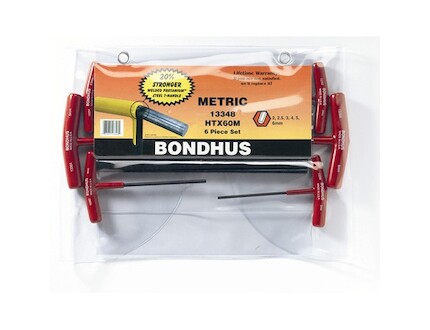 BONDHUS Sada T-klíče HTX60M 2mm-6mm 13348