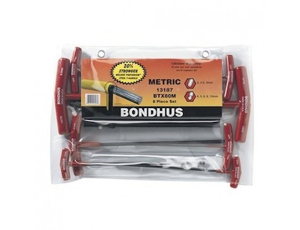 BONDHUS Sada T.-klíčů BTX 80M metric 13187