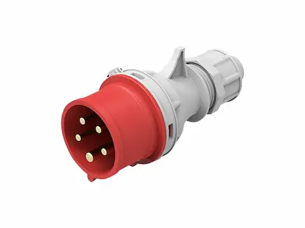 DK vidlice 400V IP44 16A 5pól