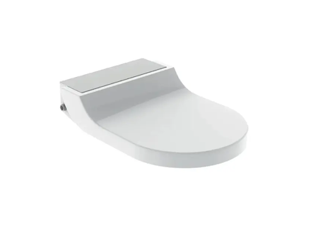Geberit AquaClean - Elektronické bidetové sedátko Tuma Comfort, SoftClosing, kartáčovaná nerezová ocel 146.270.FW.1