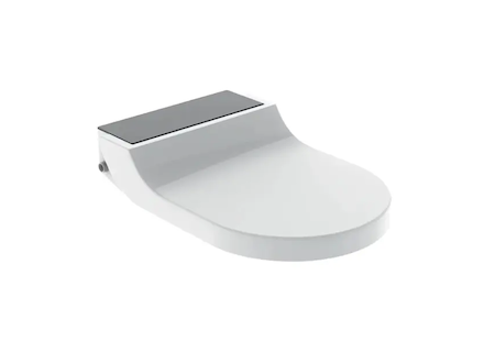 Geberit AquaClean - Elektronické bidetové sedátko Tuma Comfort, SoftClosing, sklo/černá 146.270.SJ.1