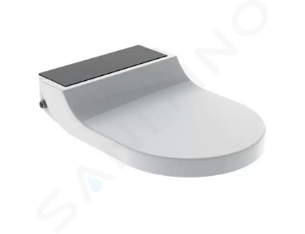 Geberit AquaClean - Elektronické bidetové sedátko Tuma Comfort, SoftClosing, sklo/černá 146.272.SJ.1