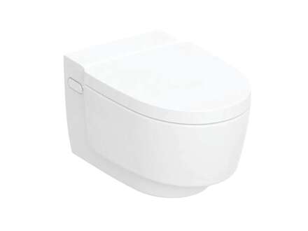 Geberit AquaClean - Elektronický bidet Mera Classic s keramikou, závěsný, TurboFlush, SoftClosing, KeraTect, bílá 146.200.11.1