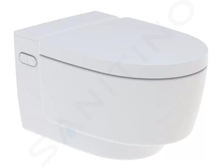 Geberit AquaClean - Elektronický bidet Mera Comfort s keramikou, SoftClosing, alpská bílá 146.212.11.1