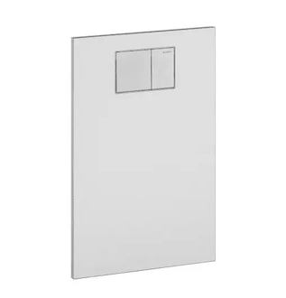 Geberit AquaClean - Krycí deska se zabudovaným ovládáním pro bidetová sedátka, sklo/bílá 115.324.SI.1