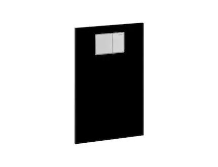 Geberit AquaClean - Krycí deska se zabudovaným ovládáním pro bidetová sedátka, sklo/černá 115.324.SJ.1