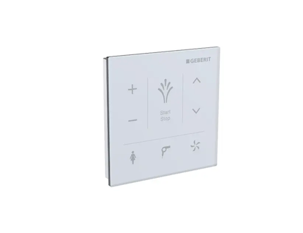 Geberit AquaClean - Nástěnný ovládací panel pro elektronický bidet, bílá 147.038.SI.1