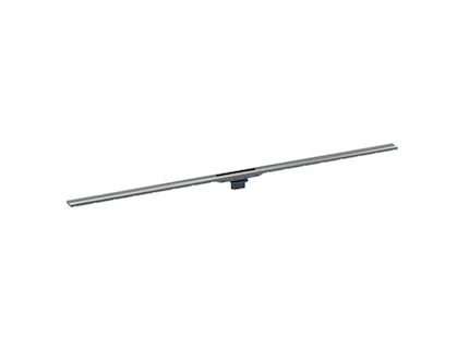 Geberit CleanLine - Nerezový sprchový kanálek 80, 30-90 cm, černý chrom/kartáčovaný chrom 154.440.QC.1