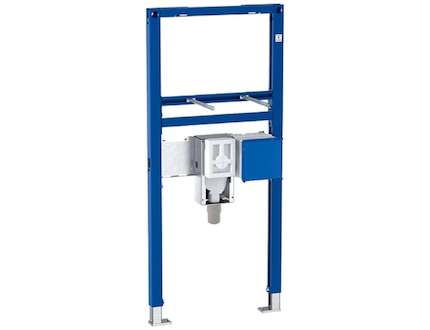 Geberit Duofix - Montážní prvek pro umyvadlo, 112 cm, stojánková armatura s funkčním boxem pod omítku, se zápachovou uzávěrkou p