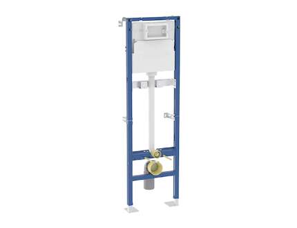 Geberit Duofix - Montážní prvek pro výlevku, 175 cm, splachovací nádržka pod omítku Delta 12 cm, nástěnná armatura na omítku 111