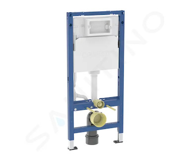 Geberit Duofix - Montážní prvek pro závěsné WC, 112 cm, se splachovací nádržkou pod omítku Delta 12 cm 458.129.00.2