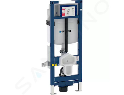 Geberit Duofix - Montážní prvek pro závěsné WC, 112 cm, se splachovací nádržkou Sigma 12 cm, bezbariérový 111.396.00.5