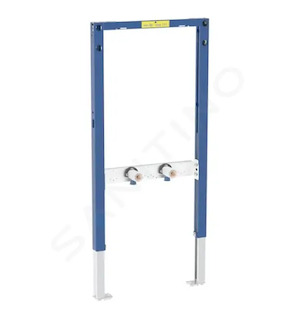 Geberit Duofix - Předstěnová instalace pro sprchu a vanu, výška 98-112 cm, nástěnná armatura na omítku 111.740.00.2