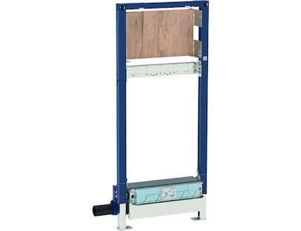 Geberit Duofix - Předstěnová instalace pro sprchu, výška 130 cm, s odtokem ve stěně, nástěnná armatura pod omítku 111.581.00.1