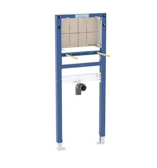 Geberit Duofix - Předstěnová instalace pro umyvadlo, 112-130 cm, pro nástěnné armatury pod omítku, úzké provedení 111.274.00.2