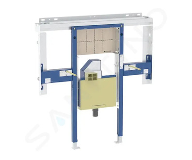 Geberit Duofix - Předstěnová instalace pro umyvadlo Geberit ONE 90 cm, pro nástěnnou armaturu, podomítkový sifon a prvek Clou, n