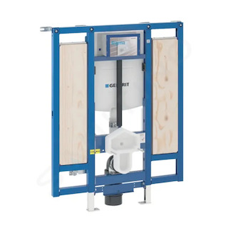 Geberit Duofix - Předstěnová instalace pro závěsné WC, bezbariérová, výška 1,12 m 111.904.00.5