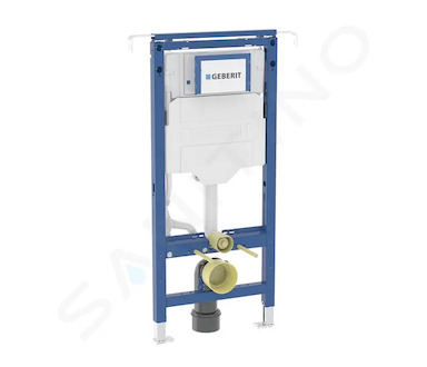 Geberit Duofix - Předstěnová instalace pro závěsné WC, k instalaci mezi boční stěny, výška 1,12 m 111.355.00.6