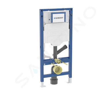 Geberit Duofix - Předstěnová instalace pro závěsné WC, pro odsávání zápachu, výška 1,12 m 111.364.00.6