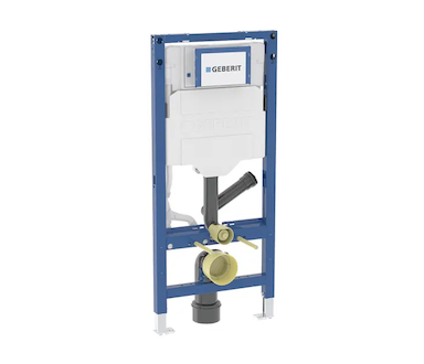 Geberit Duofix - Předstěnová instalace pro závěsné WC, pro odsávání zápachu, výška 1,12 m 111.364.00.6