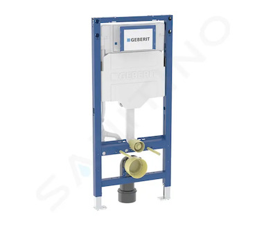 Geberit Duofix - Předstěnová instalace pro závěsné WC, se splachovací nádržkou Sigma 12 cm, výška 1,12 m 111.598.00.6