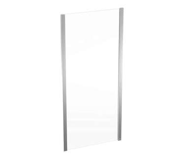 Geberit GEO - Sprchová stěna 90x190 cm, stříbrná/čiré sklo 560.127.00.2
