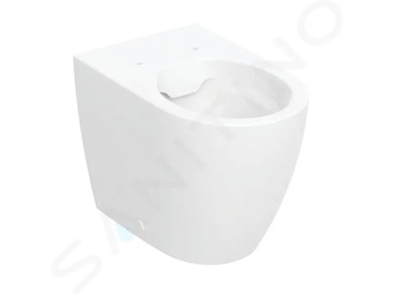 Geberit iCon - Stojící WC, vodorovný odpad, Rimfree, bílá 502.382.00.1