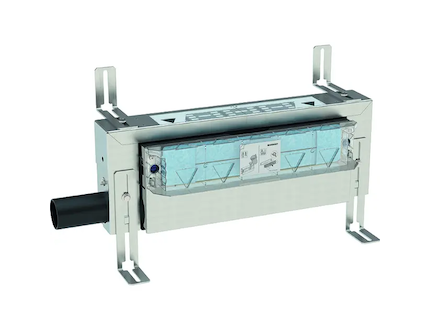 Geberit Kombifix - Předstěnová instalace pro sprchu, s odtokem ve stěně, pro výšku mazaniny u vtoku 90–200 mm 457.534.00.1