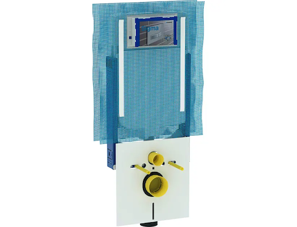 Geberit Kombifix - Předstěnová instalace pro závěsné WC, pro odsávání zápachu, výška 1,09 m 110.791.00.1