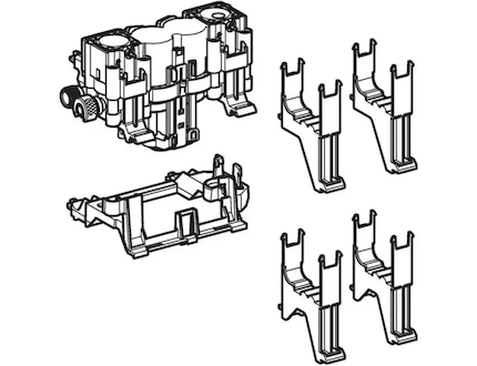 Geberit Náhradní díly - Hydraulický servozvedák 242.820.00.1