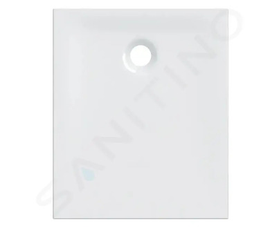 Geberit Nemea - Sprchová vanička 100x80 cm, lesklá bílá 550.573.00.1