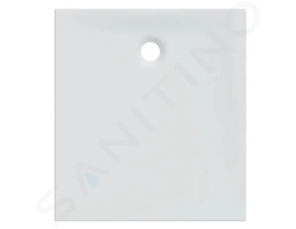 Geberit Nemea - Sprchová vanička 100x90 cm, protiskluz, matná bílá 550.594.00.1