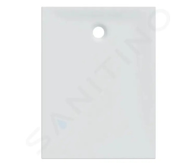 Geberit Nemea - Sprchová vanička 120x90 cm, protiskluz, matná bílá 550.596.00.1